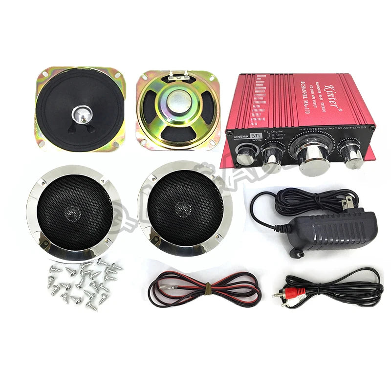 Arcade Game Audio Amplifier Kit MA-170 12V Stereo HIFI 2 Channels Arcade Accessories for Jamma Cabinet MAME Cabinet