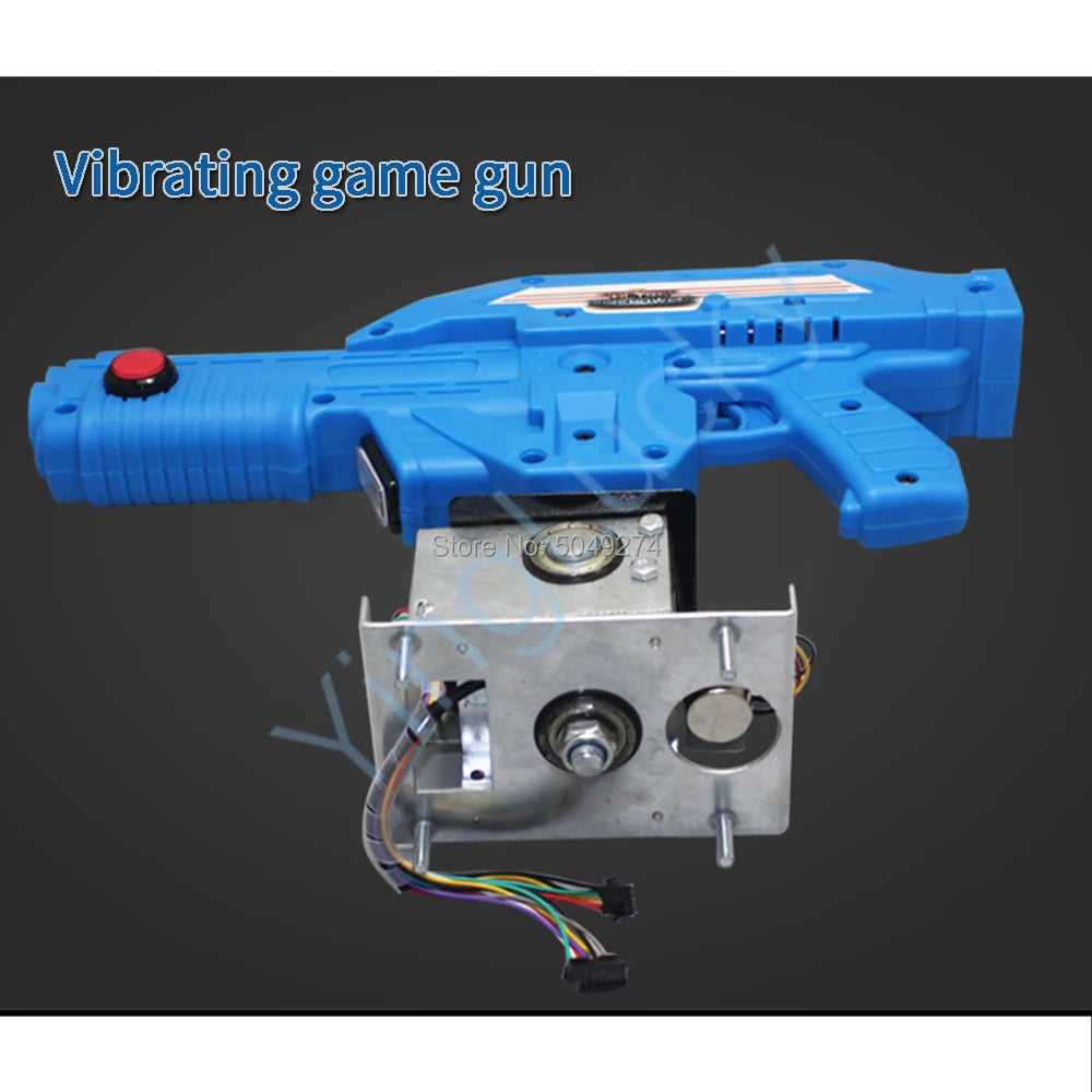 Arcade Machine 12v gun Aliens War Shooting Game Video Simulator with electromagnetic valve with USB Digital Count Vibration conn