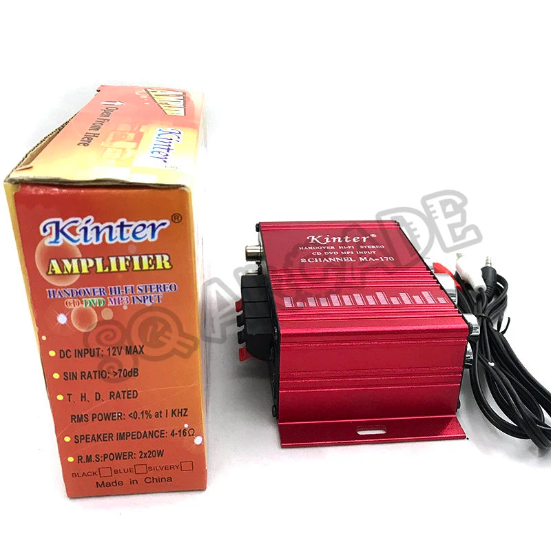 Arcade Game Audio Amplifier Kit MA-170 12V Stereo HIFI 2 Channels Arcade Accessories for Jamma Cabinet MAME Cabinet