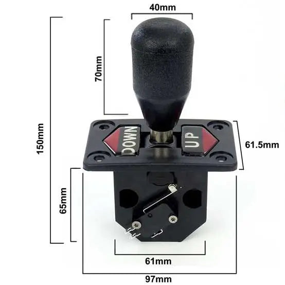 Arcade 2 Gear Shifter Outrun Arcade Racing Games Accessories Fit For Initial Need for Speed Arcade Machine Parts