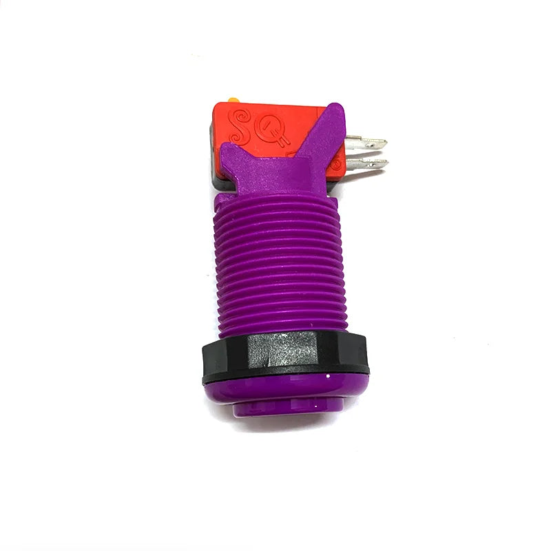 Happ Arcade Multicade Push Buttons Durable Jamma Game Switch Durable 8 Clolors Orange Purple Bartop Machine