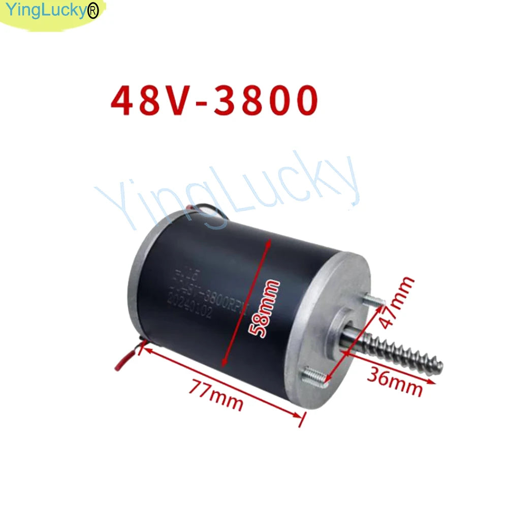 Arcade Toy Crane Game Machine Motor Claw Gantry Accessories 2500/2800/3100/3600/4200 RPM Speed Motor 48V Engine