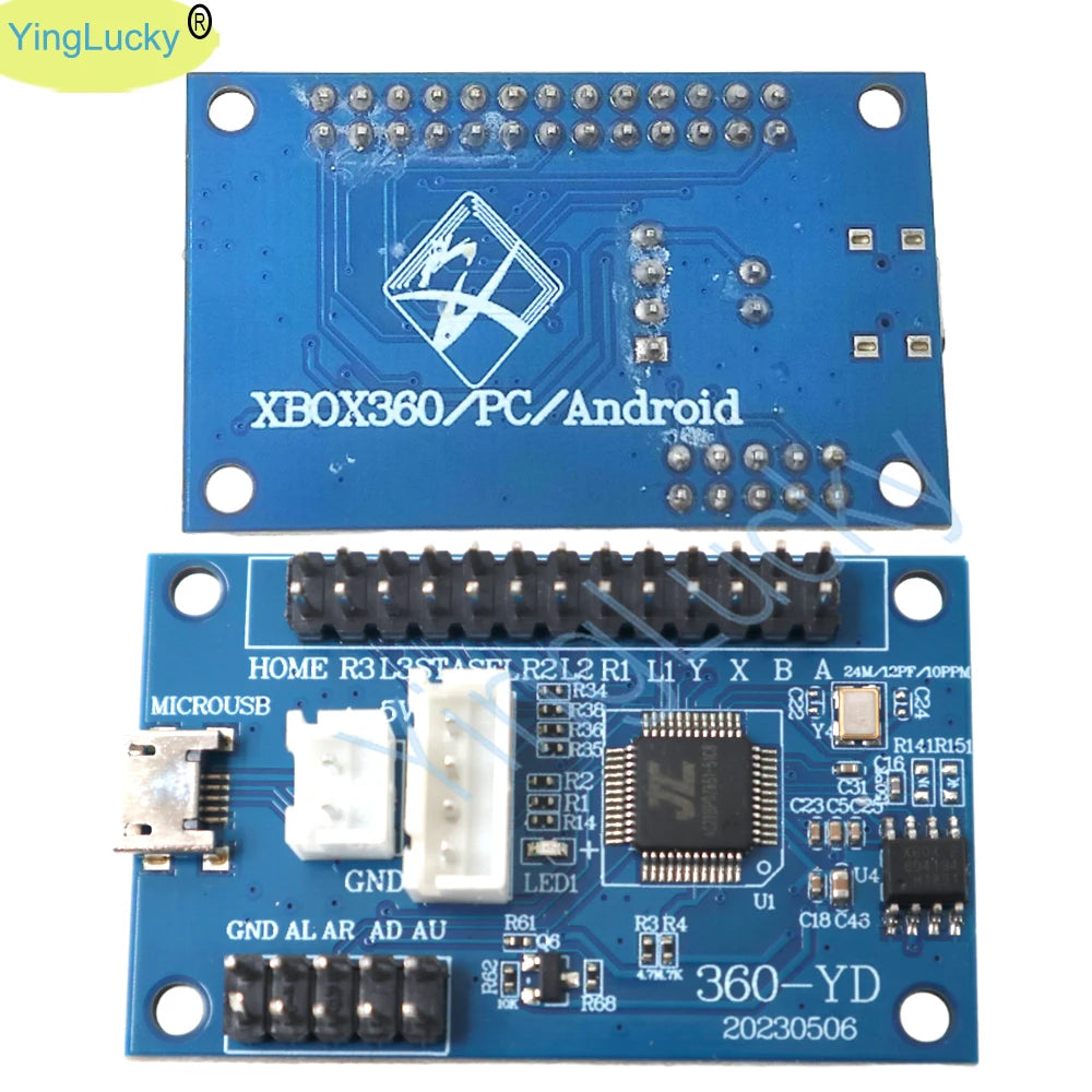 Arcade Games Xbox360 Usb Board Zero Delay Support Pc Xbox 360 Android Gamepad Controller Arcade Button Diy With Cable