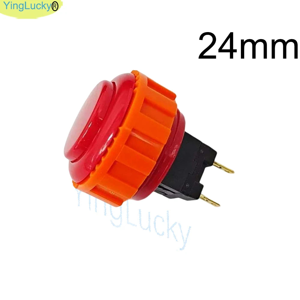 SANWA OBSN 30mm 24mm Original Japan SCREW Type Round Push Button Arcade Zero Delay For PC Joystick PS3 XBOX Arcade Game Machine