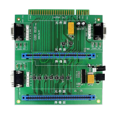 Multi JAMMA Switcher, Multiple Game PCB Board, Toggle Switch, Remote Control, CGA VGA Arcade Machine, Audio Controller, 2 in 1