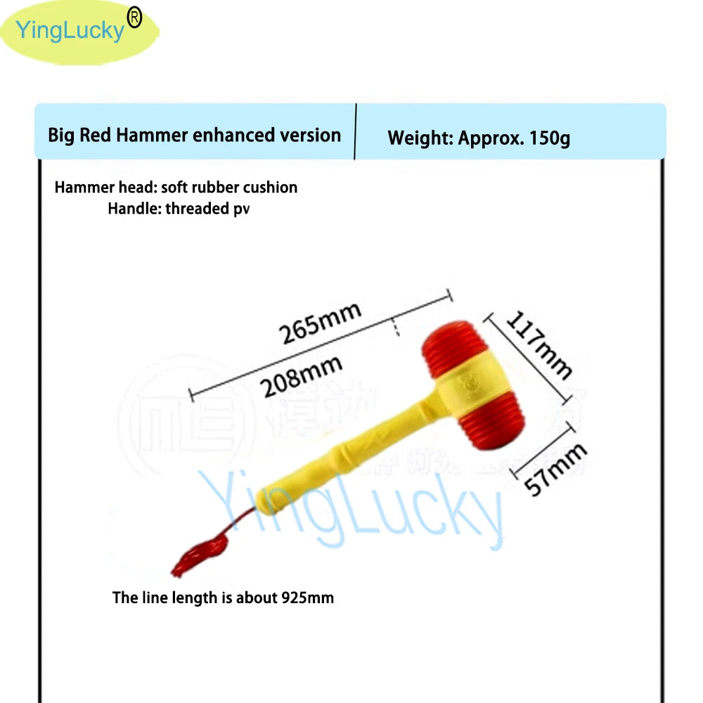 Arcade Game Hammer Kids sponge hammer Arcade game machine knocking frog hamster coins cockroach knocking accessories