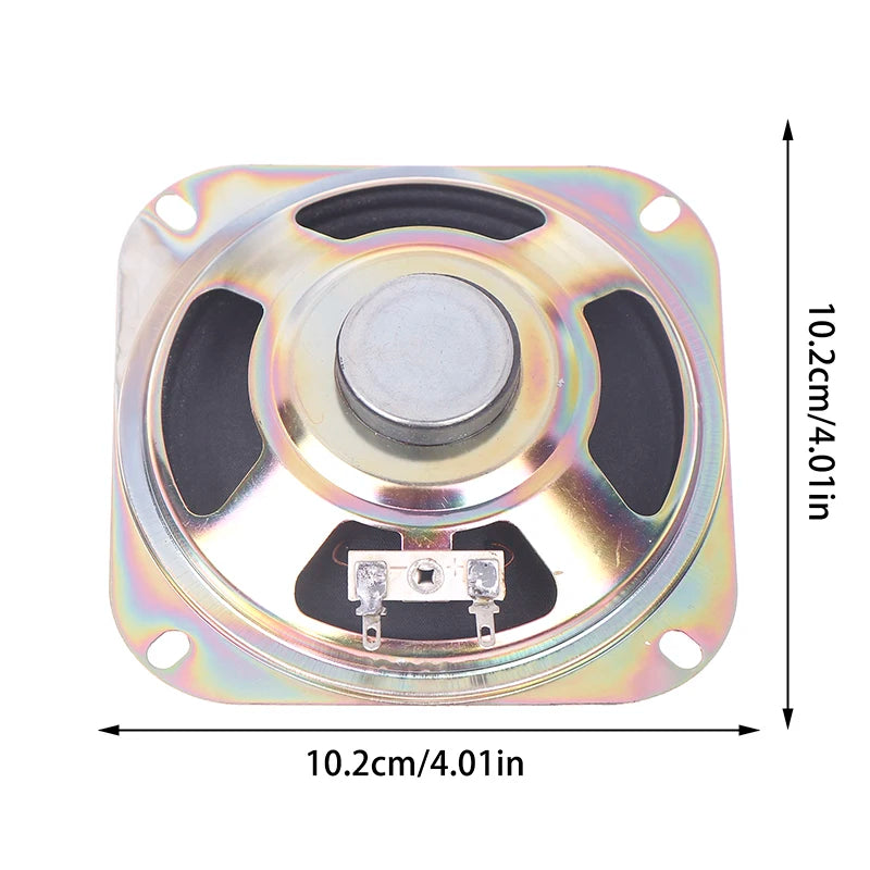 Arcade Speaker 4 Inch 8 Ohm 5W Speaker With 4 Inch Grille For Arcade Game Machine Claw Machine Speaker Amplifier Kit