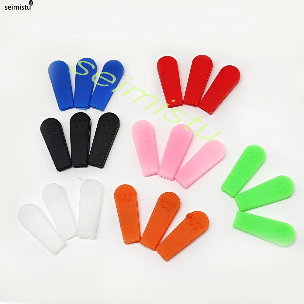 50pcs Crane Claw Paw Covers for Game Vending Machine Candy Capsule Ball Pliers Anti-Slip Silicone Sleeve Elastic Foot Covers