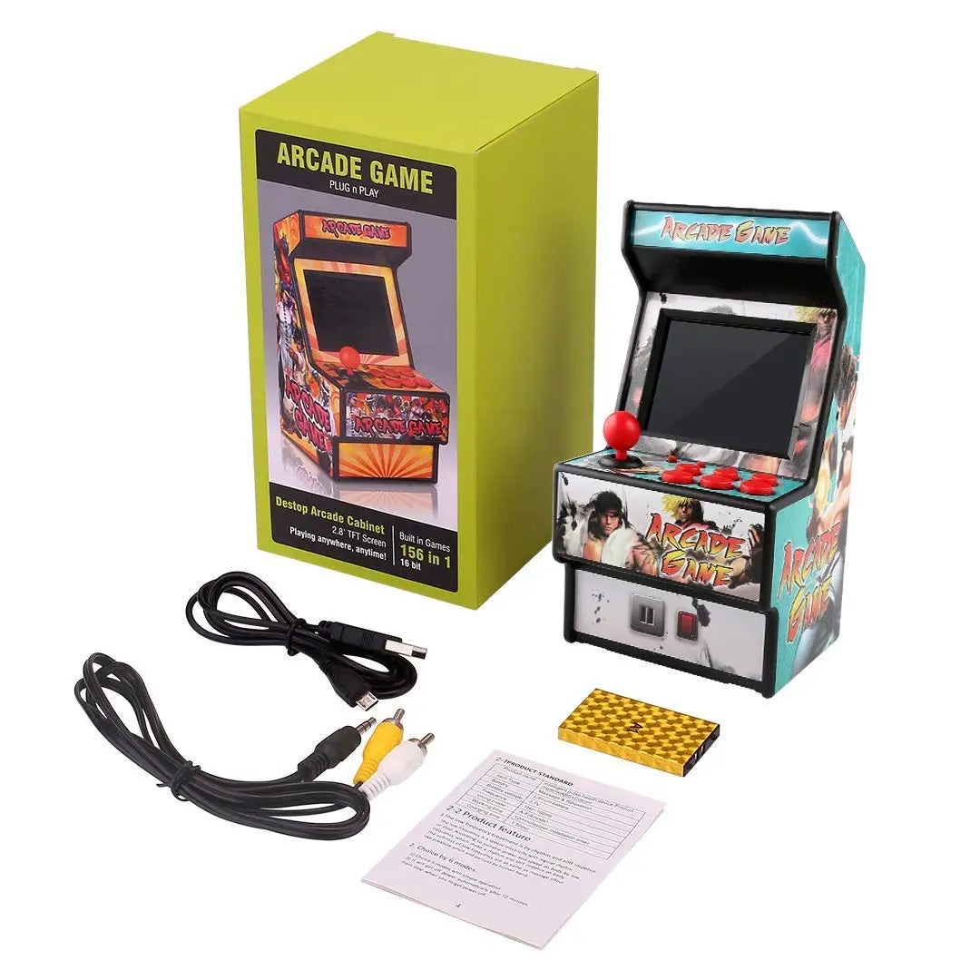 2.8-inch 16-bit Mini Handheld Video Arcade Game Portable Console (Built-in 150+ Classics Retro Game For SEGA)