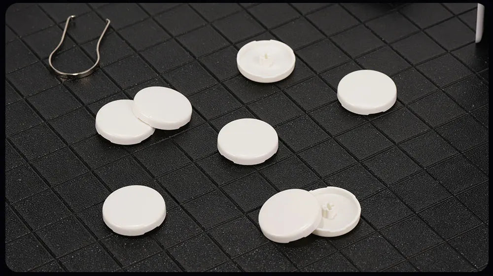 Haute42 23.5mm Hitbox Button Caps For Leverless Arcade Controller 8Pcs Cross Keycaps For Hitbox Controller LP Switches Cap