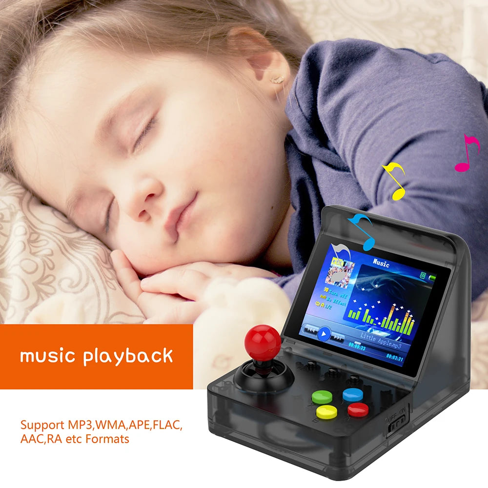 ANBERNIC ARCADE MINI 32 Bit Mini Arcade Handheld Retro Game Console Portable Classic Gaming Player 500 Games Kids Gifts