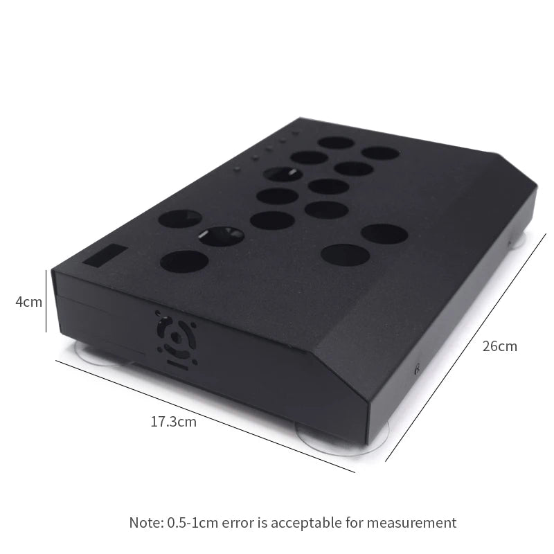 Empty Wooden Box for Arcade Game Machine DIY Can be Installed Joystick Button for Retro Video Games