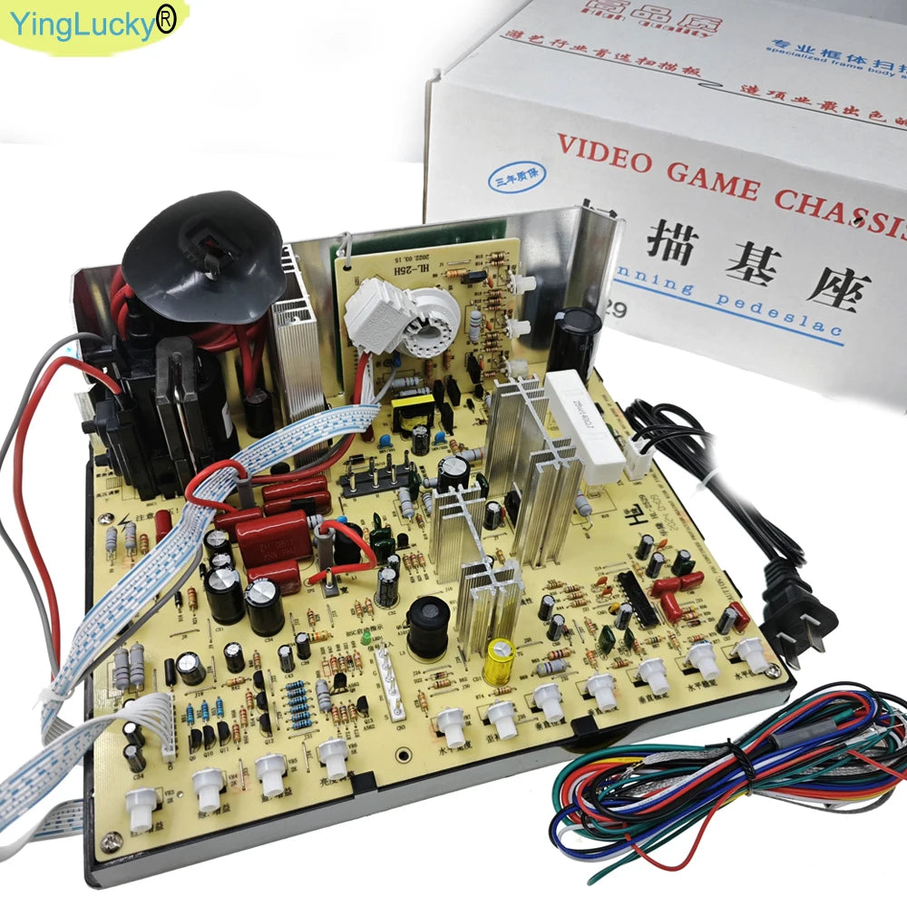 CGA CRT monitor Arcade Chassis para Game Machine Cabinet, Neo Geo Parts, 22 ", 25-29", 110V, CGA, CRT, Scanning Video Signal