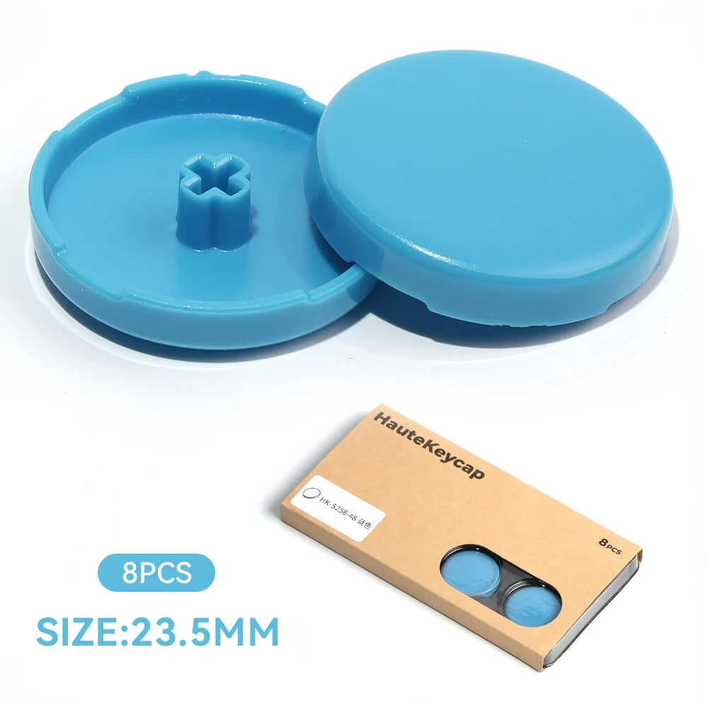 Haute42 23.5mm Hitbox Button Caps For Leverless Arcade Controller 8Pcs Cross Keycaps For Hitbox Controller LP Switches Cap