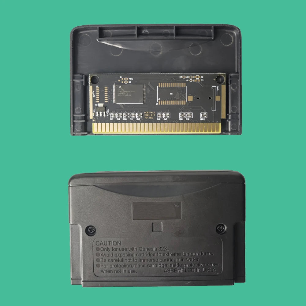 FlashKit Programmer 32X FlashKit Card For Sega 32X Video Game Console DIY Cartridge WIth 32X Game Card Kit