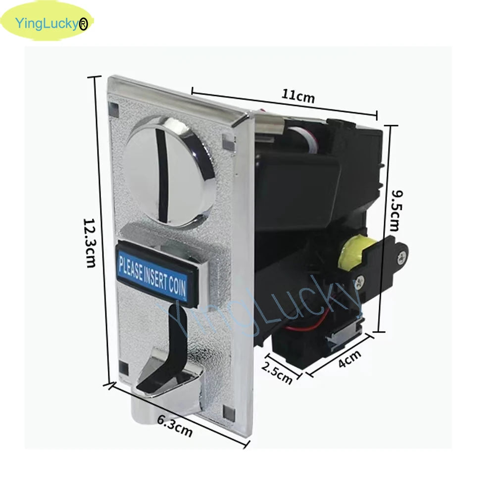 Multi-value coin acceptor Electronic Vending Machine Multi Coin Acceptor Selection Mechanism Arcade Game Ticket Roll Down 616