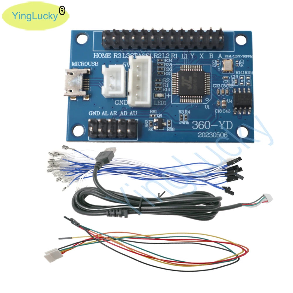 Arcade Games Xbox360 Usb Board Zero Delay Support Pc Xbox 360 Android Gamepad Controller Arcade Button Diy With Cable