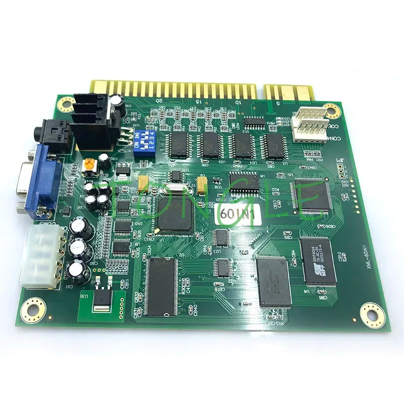 Arcade Jamma Game Board, Multi-Games, PCB Board, VGA, CGA, Horizontal Screen, 19 in 1