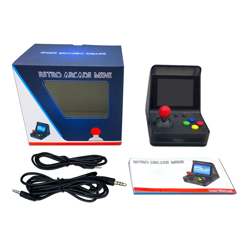 ANBERNIC ARCADE MINI 32 Bit Mini Arcade Handheld Retro Game Console Portable Classic Gaming Player 500 Games Kids Gifts
