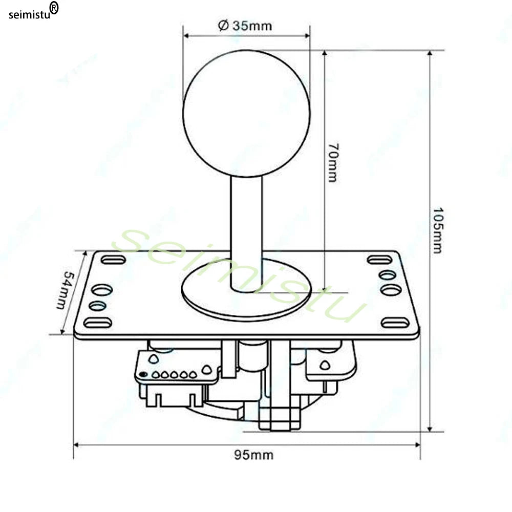 Arcade Joystick Copy Sanwa Neo Geo Arcade Game Diy Kit Raspberry Pi XBOX360 Android PS3 In 1 Usb Controller Zero Delay Board