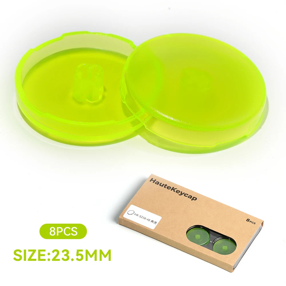 Haute42 23.5mm Hitbox Button Caps For Leverless Arcade Controller 8Pcs Cross Keycaps For Hitbox Controller LP Switches Cap