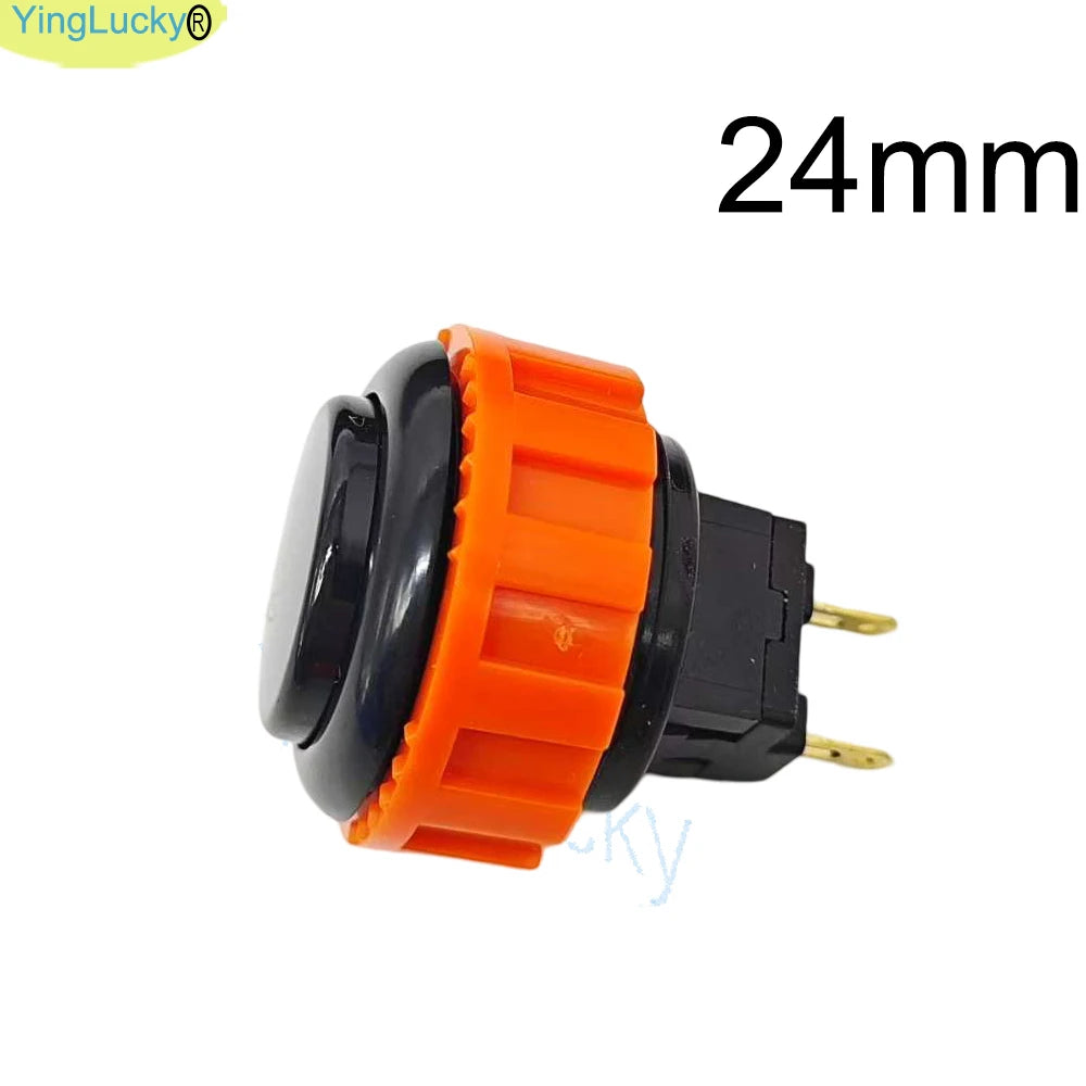 SANWA OBSN 30mm 24mm Original Japan SCREW Type Round Push Button Arcade Zero Delay For PC Joystick PS3 XBOX Arcade Game Machine