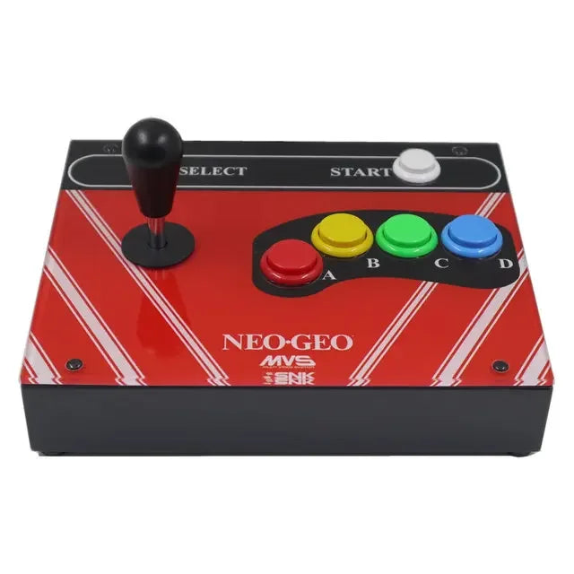 Arcade Games RAC-J600S NEO 6 Buttons 15Pin Hitbox Games Stick Arcades Joysticks Console Artwork Panel For Neo Geo AES MVS CD
