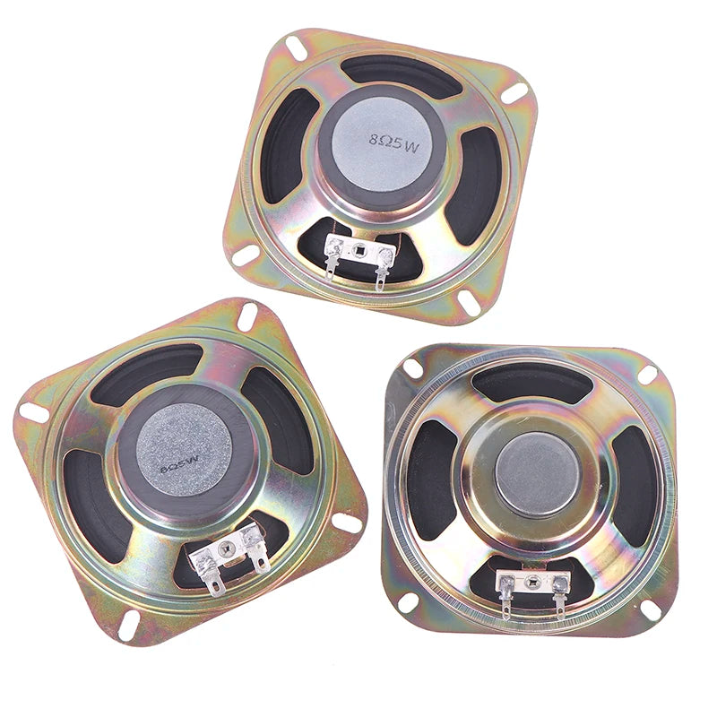 Arcade Speaker 4 Inch 8 Ohm 5W Speaker With 4 Inch Grille For Arcade Game Machine Claw Machine Speaker Amplifier Kit