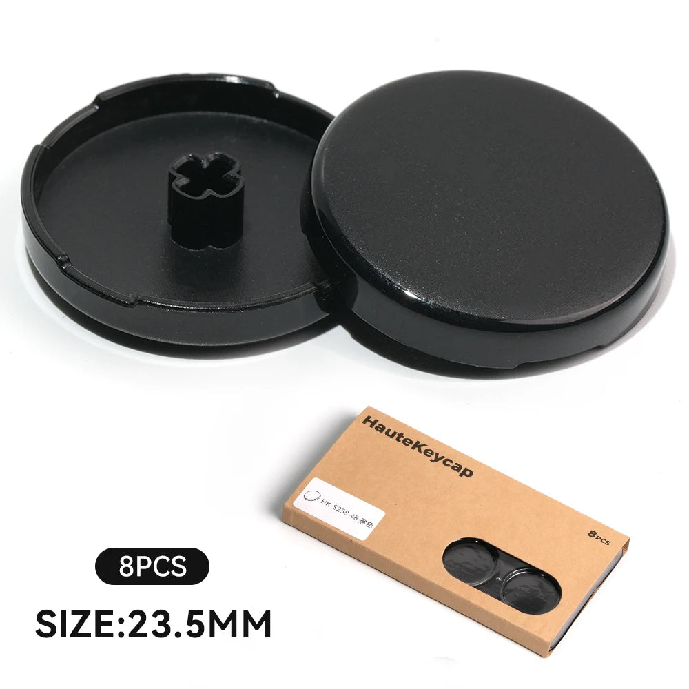 Haute42 23.5mm Hitbox Button Caps For Leverless Arcade Controller 8Pcs Cross Keycaps For Hitbox Controller LP Switches Cap