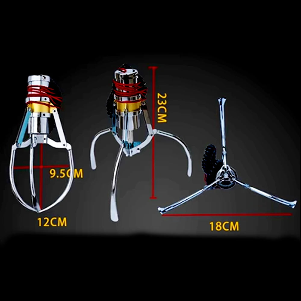 arcade crane claw different sizes and types