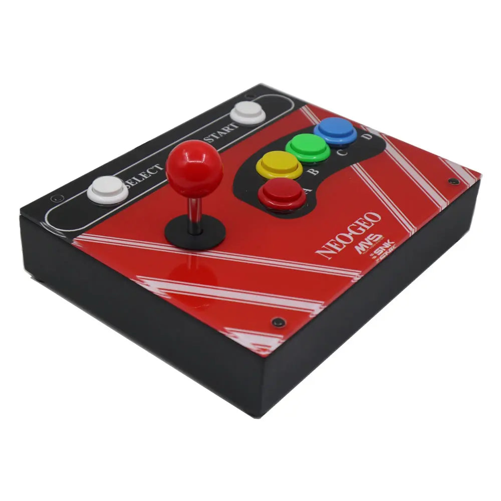 Arcade Games RAC-J600S NEO 6 Buttons 15Pin Hitbox Games Stick Arcades Joysticks Console Artwork Panel For Neo Geo AES MVS CD