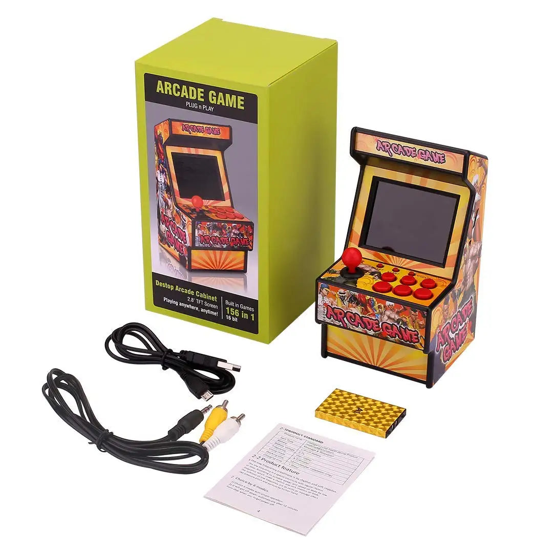 2.8-inch 16-bit Mini Handheld Video Arcade Game Portable Console (Built-in 150+ Classics Retro Game For SEGA)