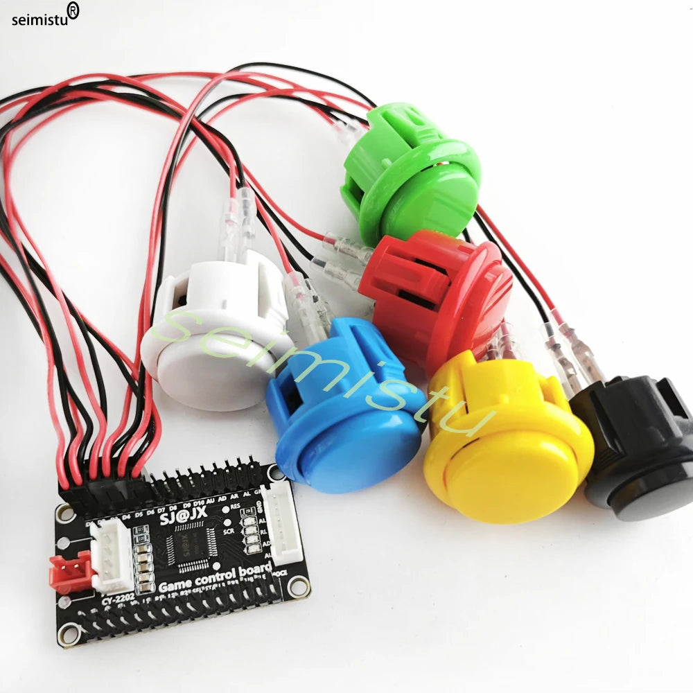 Arcade Joystick Copy Sanwa Neo Geo Arcade Game Diy Kit Raspberry Pi XBOX360 Android PS3 In 1 Usb Controller Zero Delay Board
