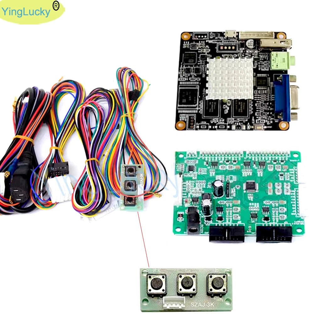 Arcade 2 Player Motorcycle Racing Motherboard Kit