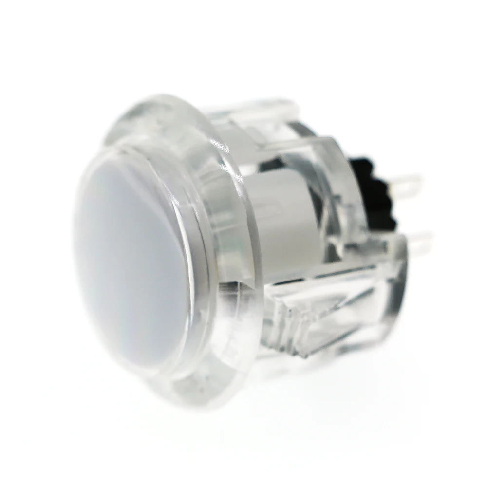 Clear Push Button 24mm 30mm Durable Multicade Video Game Console Copy Sanwa Obsc Hitbox Controller Tablero Arcade Pc Neo Geo
