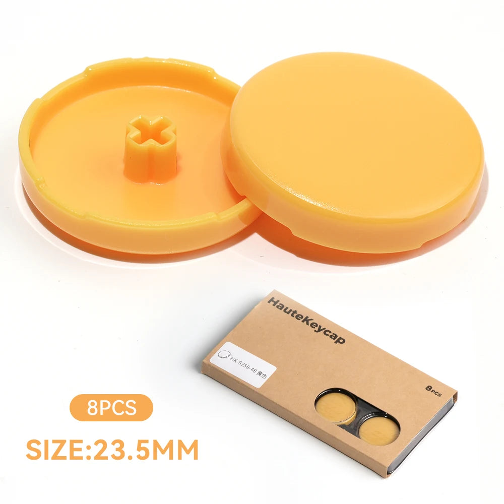 Haute42 23.5mm Hitbox Button Caps For Leverless Arcade Controller 8Pcs Cross Keycaps For Hitbox Controller LP Switches Cap