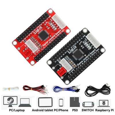 Arcade USB Board Encoder Zero Delay Joystick Controller Cable For PC PS3 SWITCH Raspberry Pi Sanwa Hitbox Game Machine DIY