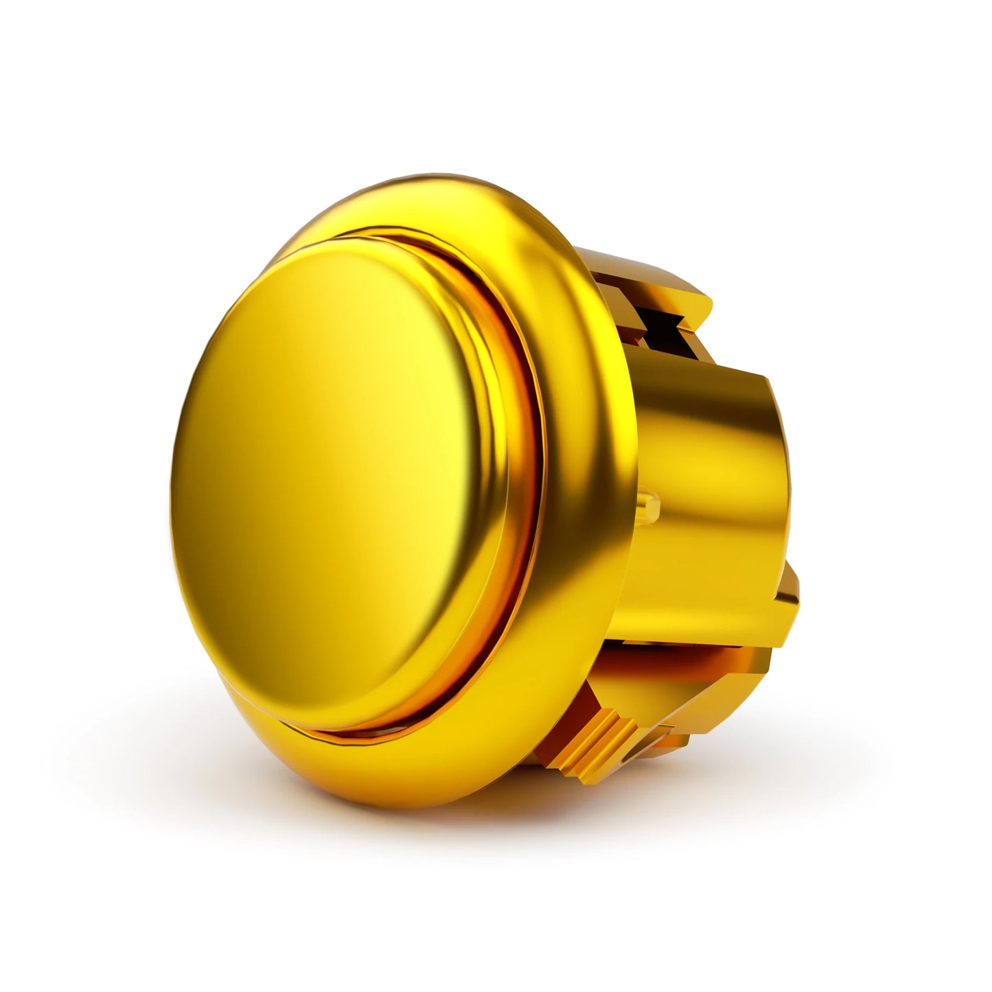 QANBA Gravity KS Arcade buttons metallic color 30mm Mechanical Pushbutton switch Plated buttons DIY Parts (8 Pcs)