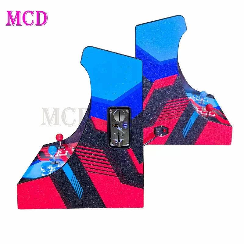 2024 Newest Retro Arcade Wood Cabinet Complete Machine Built-in 26800 Game 22-inch LCD Display Plug And Play Arcade 1up 2 Player