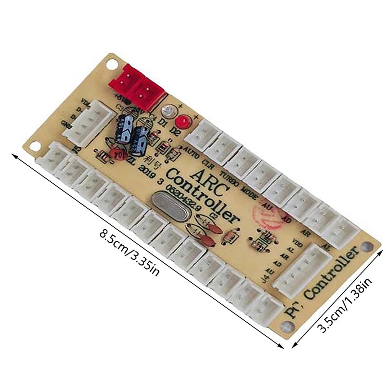 DIY Zero Delay Arcade USB Encoder PC To Joystick Arcade Rocker Circuit Board Control Panel Module For MAME Gaming Arcade Game