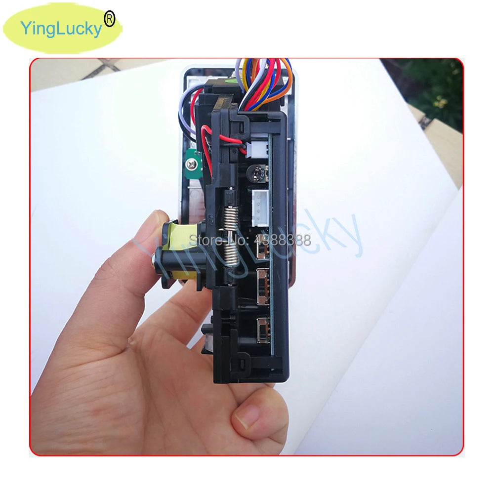 Electronic LED Front Panel Coin Acceptor CPU Comparison Multi Coin Selector Arcade Mechanism Led Coin Acceptor Panel
