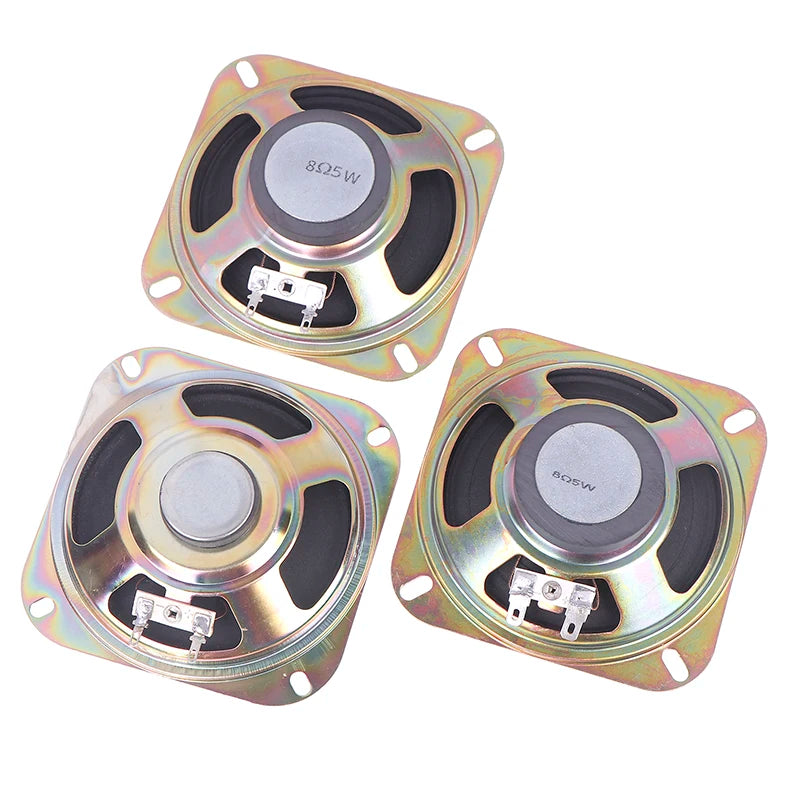 Arcade Speaker 4 Inch 8 Ohm 5W Speaker With 4 Inch Grille For Arcade Game Machine Claw Machine Speaker Amplifier Kit