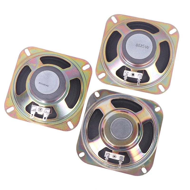 Arcade Speaker 4 Inch 8 Ohm 5W Speaker With 4 Inch Grille For Arcade Game Machine Claw Machine Speaker Amplifier Kit
