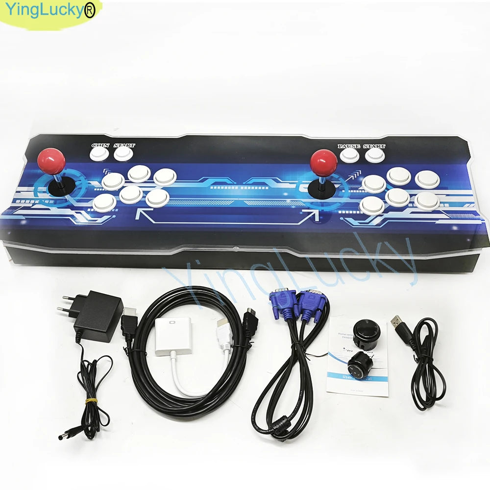30000 in 1 Pandora box arcade console 3D Retro Arcade Game Console Cabinet Bartop 8 Way Joysticks Push Buttons
