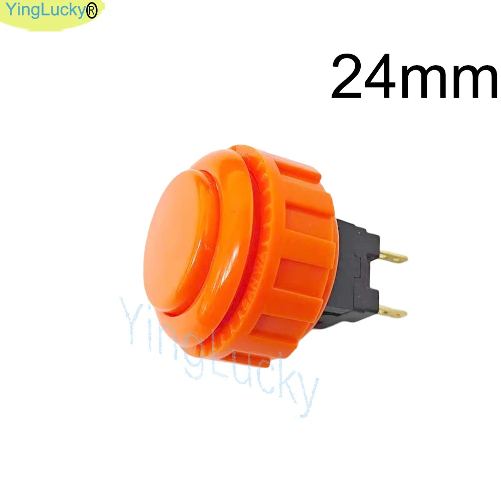 SANWA OBSN 30mm 24mm Original Japan SCREW Type Round Push Button Arcade Zero Delay For PC Joystick PS3 XBOX Arcade Game Machine
