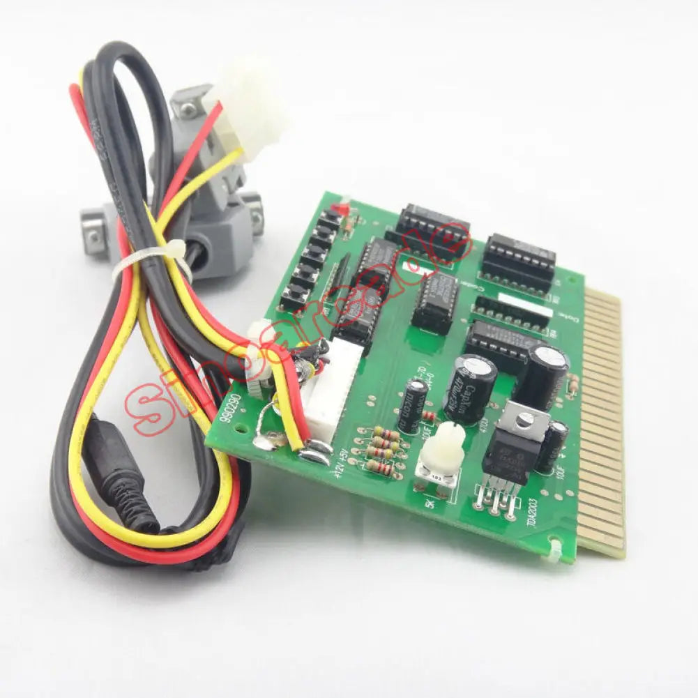 Arcade Game PC to Jamma Converter Board Connector Connects PC To a Jamma Cabinet Or MAME With Board VGA Cable 15Pin Male