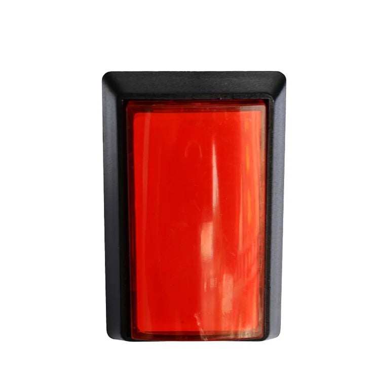 Arcade Push Buttons 5 Color Illuminated LED Light Lamp 30*50mm Rectangular Arcade Video Game Player Push Button With Microswitch