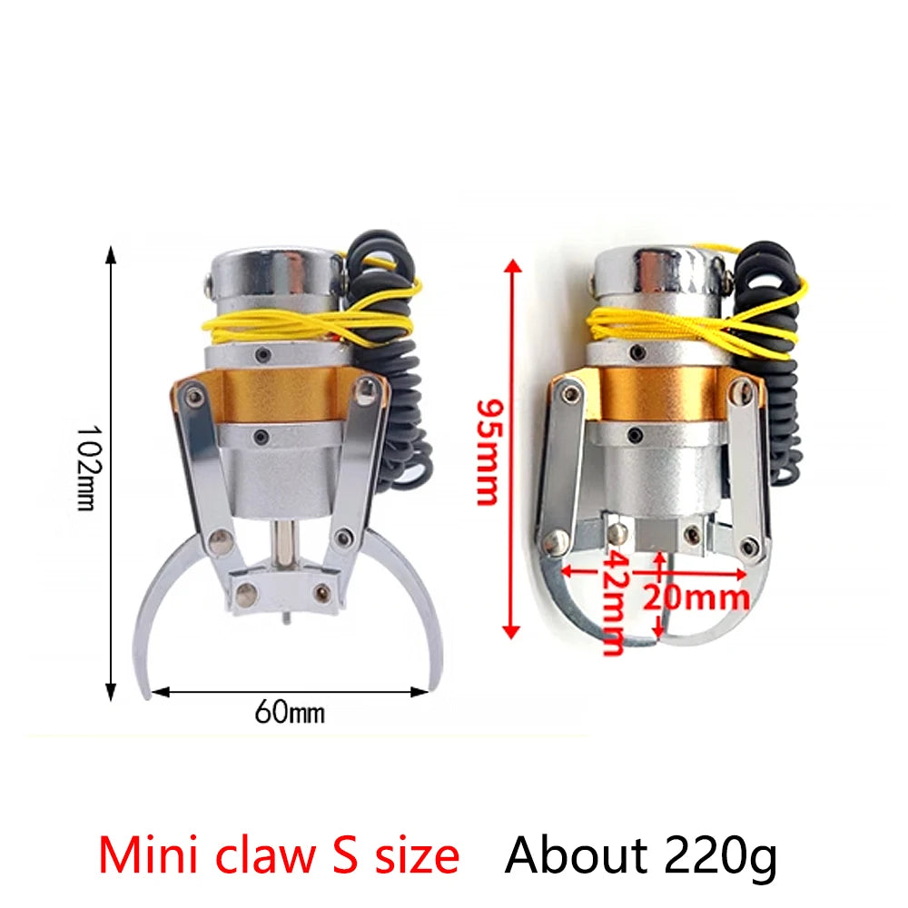 arcade crane claw different sizes and types