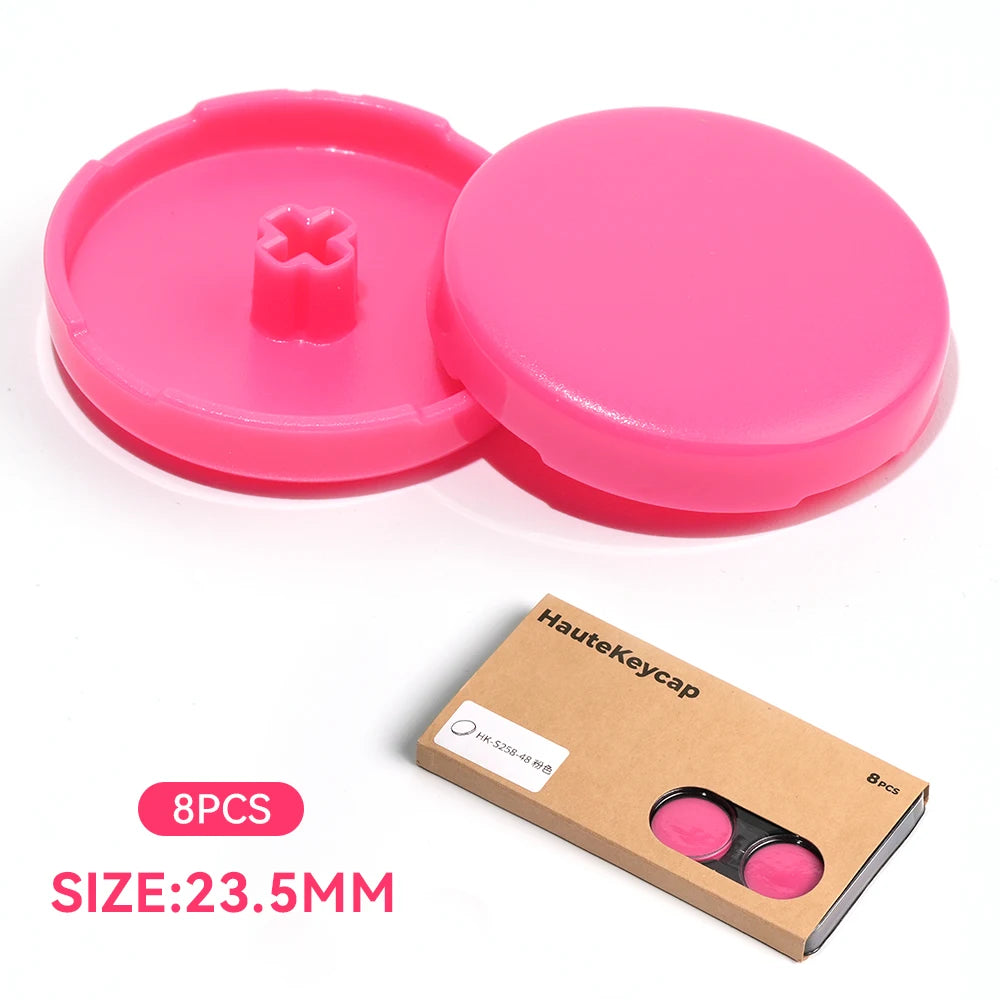 Haute42 23.5mm Hitbox Button Caps For Leverless Arcade Controller 8Pcs Cross Keycaps For Hitbox Controller LP Switches Cap