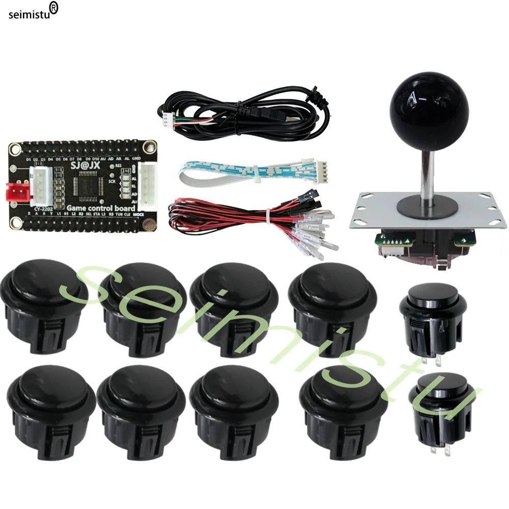 Arcade Joystick Copy Sanwa Neo Geo Arcade Game Diy Kit Raspberry Pi XBOX360 Android PS3 In 1 Usb Controller Zero Delay Board